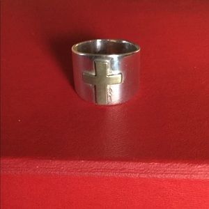 James Avery sterling silver .925 religious ring